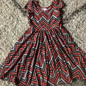Lularoe Dot Dot Smile dress, size M